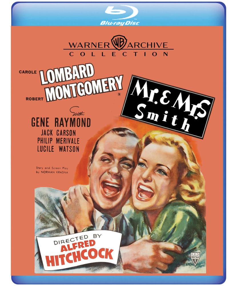 Mr. and Mrs. Smith [Blu-ray]: Amazon.ca: Carole Lombard